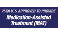 Approved to Provide Medication-Assisted Treatment (MAT) logo